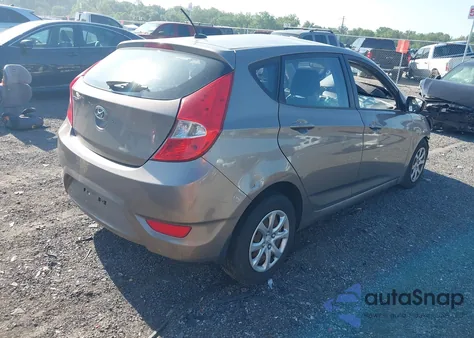2013 Hyundai Accent Gs из США, поврежденный, VIN KMHCT5AE5DU073158